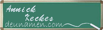 Annick Keckes Visitenkarte